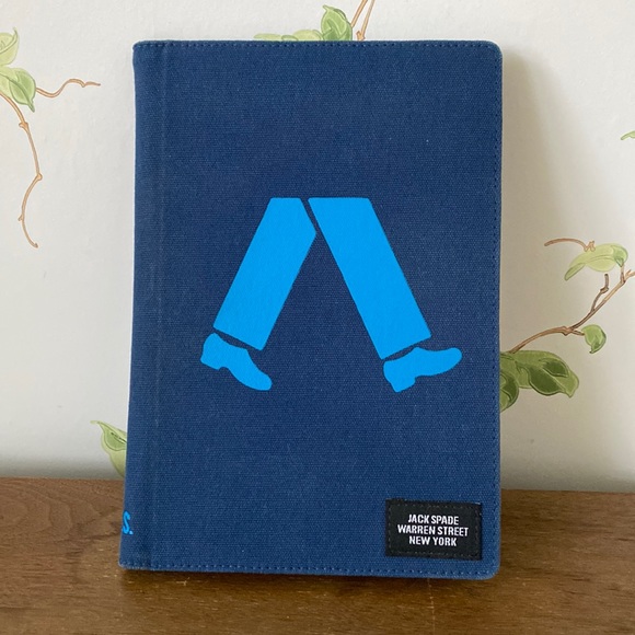 Jack Spade New York Blue Nook Tablet Case - Picture 1 of 9